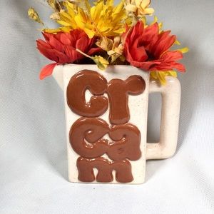 Groovy Handmade “Cream” Dry Flower Vase / Pen Cup